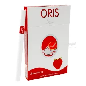 บุหรี่นอก ORIS สตรอเบอร์รี่ บุหรี่นอก ORIS STRAWBERRY SLIMS