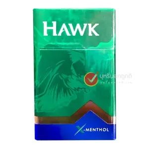 บุหรี่นอก Hawk เขียว