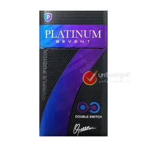 บุหรี่นอก Platinum แพลตตินั่ม บลูเบอรี่