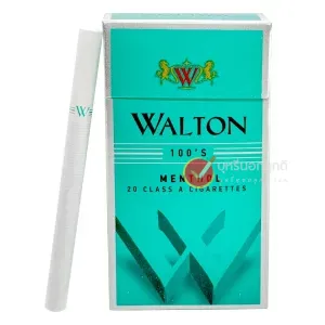 บุหรี่นอก วอลตัน เขียว Walton เมนทอล (ซองใหญ่)