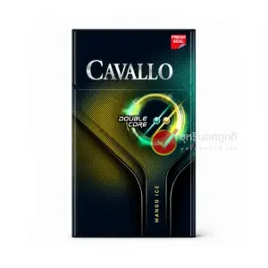 บุหรี่นอก Cavallo คาวาโล่ มะม่วง (2 เม็ดบีบ)