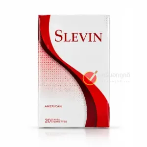 บุหรี่นอก SLEVIN แดง ซองแข็ง (ตัวใหม่)