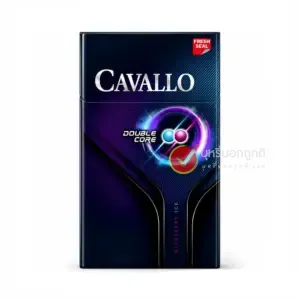 บุหรี่นอก Cavallo คาวาโล่ บลูเบอรี่ (2 เม็ดบีบ)